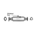 AP Exhaust Direct-Fit Catalytic Converters for 1999-2000 CIVIC - 642582