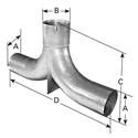AP Exhaust Intermediate Pipes 92697