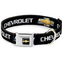 Chevy Bowtie Buckle Dog Collars