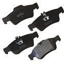 Disc Brake Pad Set-Stop Semi-Metallic Brake Pad Rear Bendix SBM702A