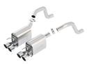 Borla S-Type II Axle-Back Exhaust Systems for 2006-2013 CORVETTE - 11917