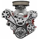 Billet Specialties Tru Trac Serpentine Systems with A/C 13450PA