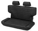 Bestop TrailMax II Fold and Tumble Black Vinyl Seat 3943501