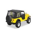 Bestop Supertop Classic Squareback Soft Tops for 1959-1975 CJ5 - 5159515