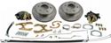 Classic Performance Rear Disc Brake Kits for 1963-1966 C10 PANEL, C10 PICKUP - 6366RWBK-6E