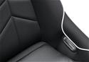 Corbeau DFX Black Cloth Seat 34901BPS