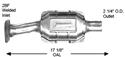 Catco Federal/EPA Direct-Fit Catalytic Converters for 2005-2007 FIVE HUNDRED, FREESTYLE, MONTEGO - 4392