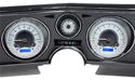 Dakota Digital VHX Series Direct-Fit Analog Gauge Systems for 1969 CHEVELLE, EL CAMINO - VHX-69C-CVA-S-B