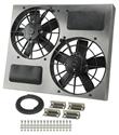 11 Inch 3,750 CFM Derale High-Output Dual RAD Fan and Shroud Kit 16830