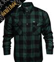 Dixxon Evergreen Heritage Button-Down Flannel Shirts