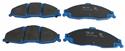 EBC Bluestuff NDX Brake Pads for 1998-2002 CAMARO, FIREBIRD - DP51239NDX