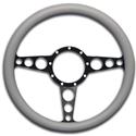 Eddie Motorsports Racer Billet Steering Wheels MS140-50GMB