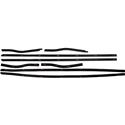 Fairchild Industries Weatherstrip Seals for 1967-1968 MUSTANG - KF2085