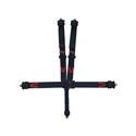 G-FORCE Latch and Link Individual Shoulder  5-Point Harness 6000BK