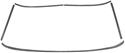 Goodmark Windshield Reveal Moldings for 1967-1968 COUGAR, 1964-1968 MUSTANG - GMK302052564S