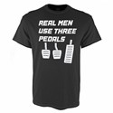 Real Men Use Three Pedals T-Shirt
