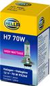 Hella High Wattage Series Halogen Light Bulbs H7 70W