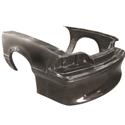 Harwood Fiberglass Front-Ends for 1987-1993 MUSTANG - HWFE-26000