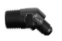 Redhorse Performance 823 Series 45 Degree AN to NPT Adapter Fittings 823-12-08-2