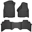 Husky WeatherBeater Floor Liners for 2003-2009 RAM 3500, RAM 2500, 2002-2008 RAM 1500 - 98031