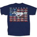 Mustang Flag T-Shirts