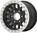 KMC KM235 Grenade Crawl Series Satin Black Beadlock Wheels | Summit Racing