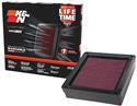 K&N Washable Lifetime Performance Air Filters for 2002-2007 LANCER, 1997-2002 MIRAGE, 2003-2006 OUTLANDER - 33-2105