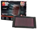 K&N Washable Lifetime Performance Air Filters for 2005-2007 CORVETTE, 2005-2009 XLR - 33-2305