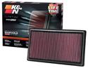 K&N Washable Lifetime Performance Air Filters for 2006-2010 EXPLORER, MOUNTAINEER, 2007-2010 EXPLORER SPORT TRAC - 33-2366