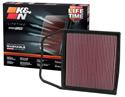 K&N Washable Lifetime Performance Air Filters 33-2367