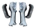 KeyParts Radiator Mounting Brackets 0849-541