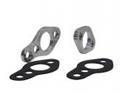 Tuff Stuff Water Pump Spacer 2254B; 1.250/" Polished Aluminum