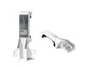 LG Billet USA Radiator Brackets LG-RAD-S-LONG-67CTRK-RAW