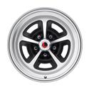 Legendary Wheels Magnum 500 Satin Black Machined Wheels 15x7