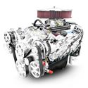 BluePrint Engines GM 383 C.I.D. 436 HP EFI Deluxe Dressed Stroker Long Block Crate Engines BP38318MPFIK