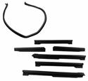 Metro Moulded SUPERsoft Individual Weatherstripping Seals for 1968-1972 SKYLARK, CHEVELLE, 1968-1971 442 - RR 1610