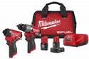 Milwaukee M12 Cordless 2-Tool Combo Kits 3497-22