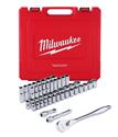 Milwaukee 47-Piece Ratchet and Socket Sets 48-22-9010