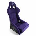 NRG PRISMA Purple Alcantara/Microfiber Bucket Seat FRP-302PP-PRIMSA
