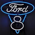 Ford V8 Neon Sign