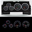 New Vintage USA 1992-96 Ford Truck Gauge Packages for 1992-1996 F-150, F-250, F-350 - 92001-05