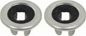 Click here for more information about OER 7729591 - OER Interior Door Lock Knob Ferrule Mounts Click here for more information about OER 7729591 - OER Interior Door Lock Knob Ferrule Mounts