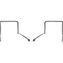 OER Roof Rail Weatherstrips for 1978-1981 CAMARO, FIREBIRD - K234