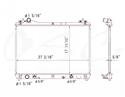 OSC Automotive Radiators for 2009 GRAND VITARA - 13136
