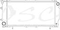 OSC Automotive Radiators for 1995-1999 LEGACY - 2082