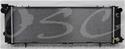 OSC Automotive Radiators for 1991-2001 CHEROKEE - 2340