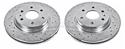 Click here for more information about PowerStop AR8696XPR - PowerStop Evolution Drilled and Slotted Rotors