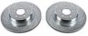PowerStop Evolution Drilled and Slotted Rotors AR-8775XPR