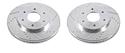 Click here for more information about PowerStop JBR993XPR - PowerStop Evolution Drilled and Slotted Rotors Click here for more information about PowerStop JBR993XPR - PowerStop Evolution Drilled and Slotted Rotors