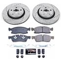 PowerStop Z23 Evolution Sport Brake Upgrade Kits for 2012-2020 DURANGO, 2013-2015 GRAND CHEROKEE - K6536